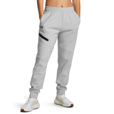 【UNDER ARMOUR】UA 女 Unstoppable Flc Jogger長褲 1379846-011