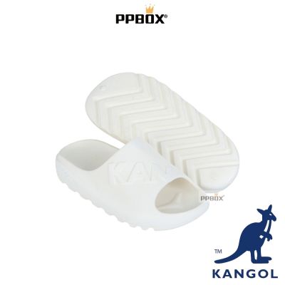 KANGOL 袋鼠 厚底拖鞋 【66251621】鞋子