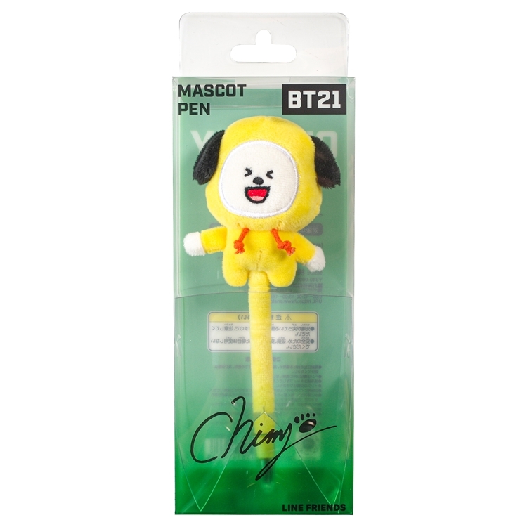 日本ENSKY萬年筆BT21正版吉祥物CHIMMY鋼筆459338(BTS朴智旻JIMIN/防彈