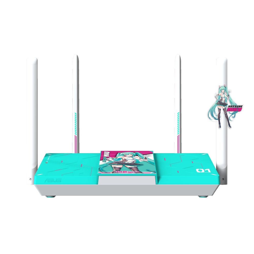 初音未來聯名款ASUS 華碩RT-BE3600M HATSUNE MIKU EDITION 初音未來 初音未來聯名款ASUS 華碩RT-BE3600M HATSUNE MIKU EDITION 初音未來