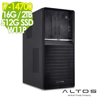 Acer 宏碁 Altos P130F9 商用工作站 (i7-14700/16G/2TB+512G SSD/W11P)