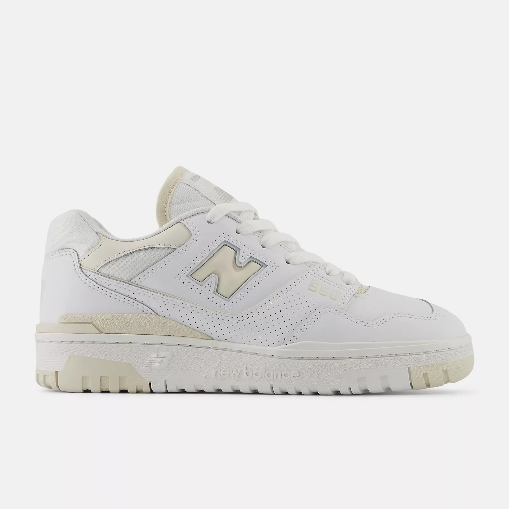 NEW BALANCE 女休閒鞋-白米色 550系列-BBW550BK-B