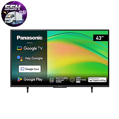 Panasonic國際牌 43吋4K HDR液晶智慧顯示器 TN-43W80BGT