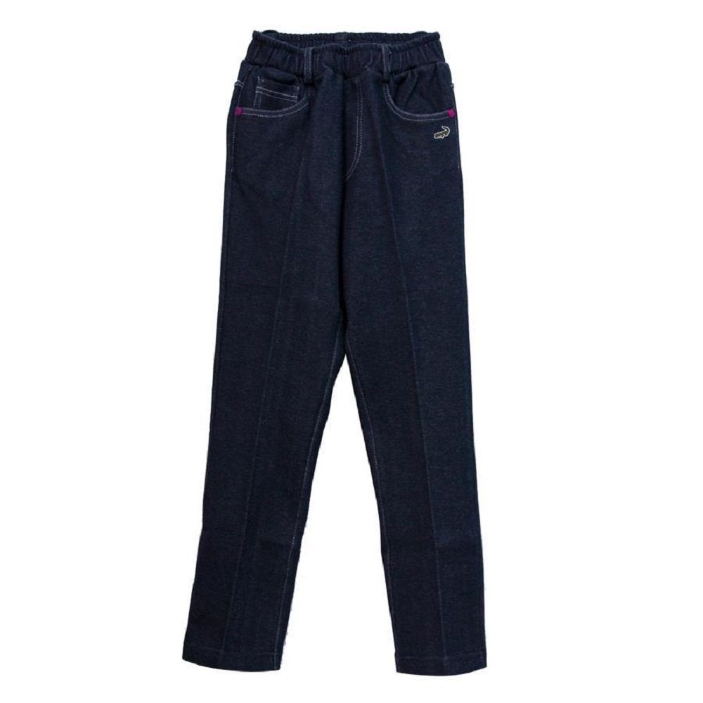 Crocodile Junior小鱷魚童裝- 仿牛仔內搭褲 ( 558655-52 女生款)