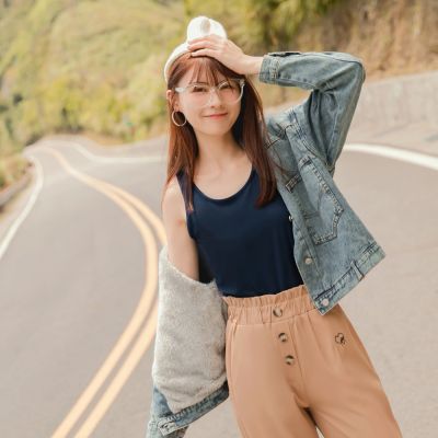 OB嚴選中大尺碼-13度WARM++超進化磨毛多色內搭/背心《KG1240》