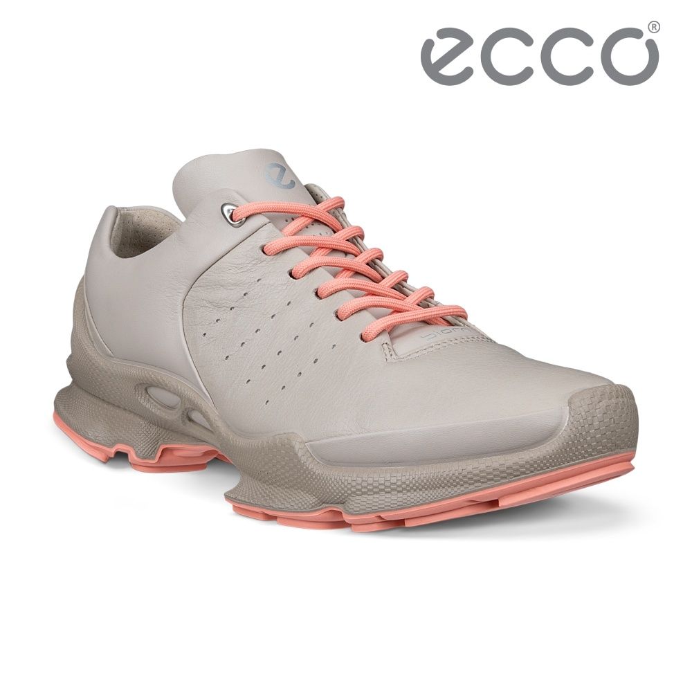 ECCO BIOM C W 自然律動經典皮革健步鞋 女鞋 暖米棕/珊瑚紅