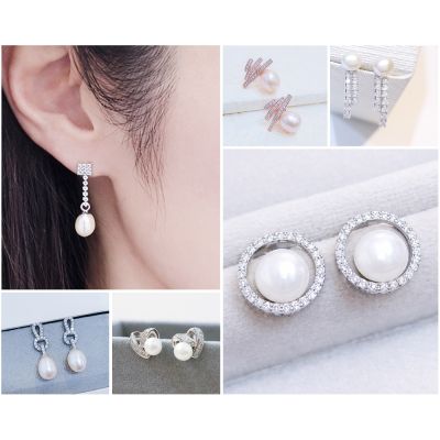 【時時樂限定】焦糖小姐 Ms caramelo 925純銀  淡水珍珠 耳環多款項鍊任選