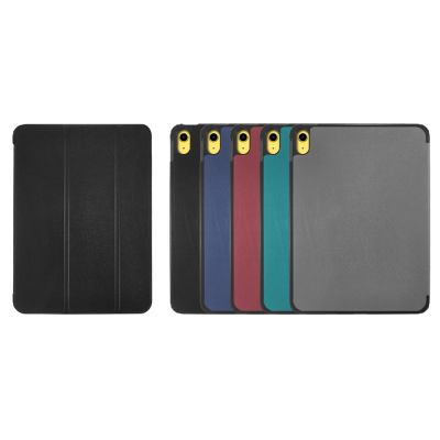 Metal-Slim Apple iPad 第12代 (A19) 11吋 2026 高仿小牛皮三折磁吸站立皮套