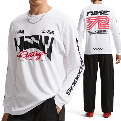 Nike As U Nsw Tee Lse Ls Swoosh Spe 長袖 男款 白色 寬鬆 IM3782-100