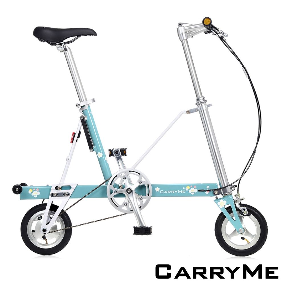 Carry Me花博限量版 SD 8吋充氣胎版單速鋁合金折疊單車-2色
