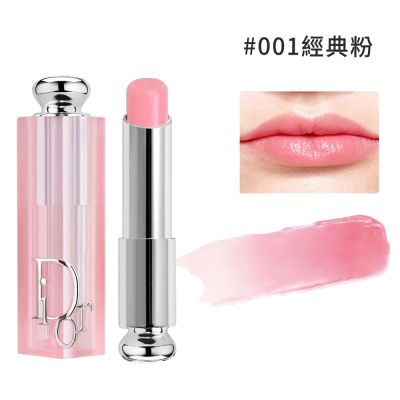 Dior迪奧 (公司貨)Dior 迪奧 癮誘粉漾潤唇膏3.2g#001經典粉-R