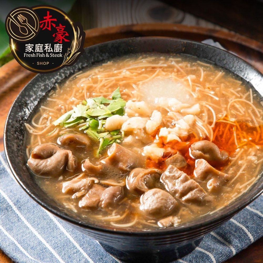 赤豪家庭私廚 古早味大腸麵線羹9包(600g±10%/包)