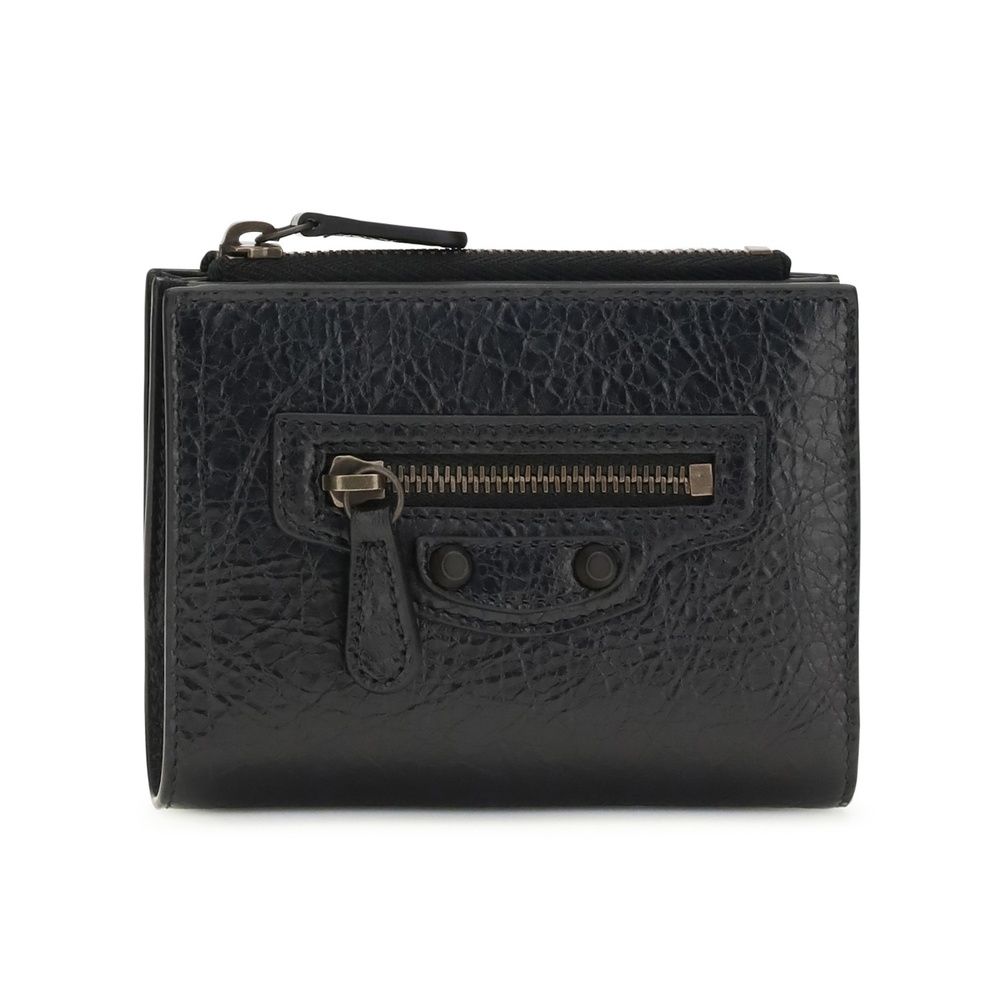 Balenciaga 巴黎世家 Le City Bifold 對折 羊皮 卡夾 零錢包 皮夾 短夾 黑色 846360