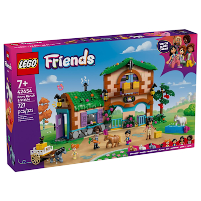 樂高LEGO Friends系列 - 42654 小馬牧場和馬廄