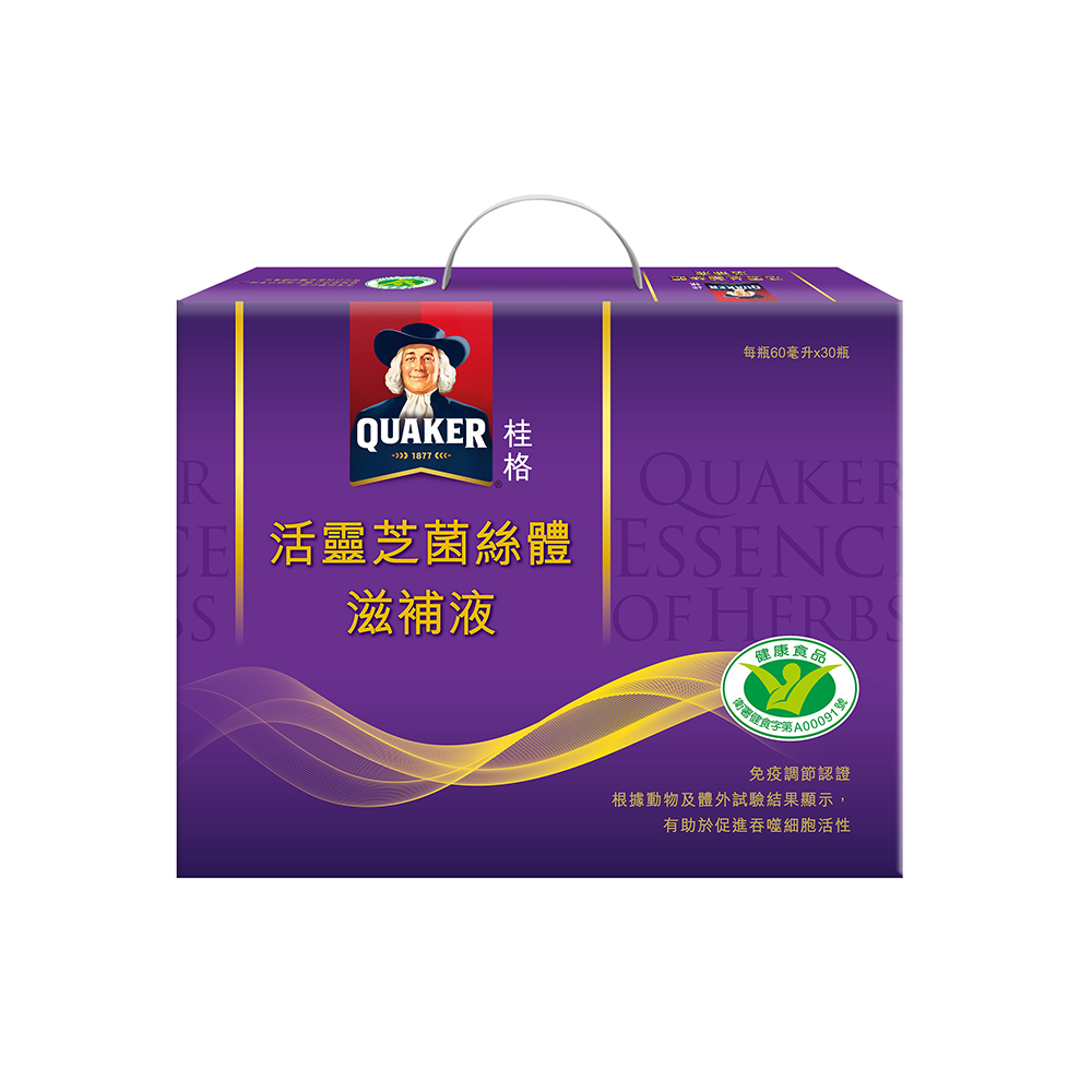 【官方直營】桂格 活靈芝菌絲體滋補液(60mlx30入)
