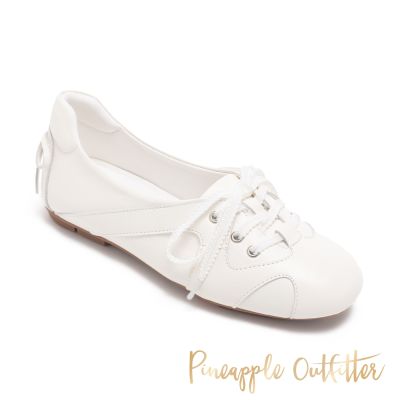 Pineapple OutfitterCANNON 舒適柔軟羊皮休閒鞋-白色