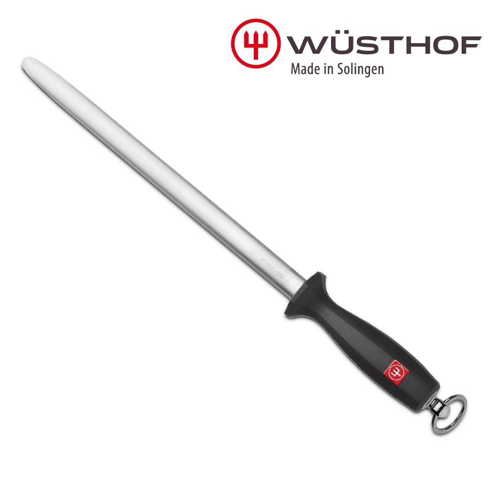 WUSTHOF 德國三叉牌sharpening 32cm 橢圓磨刀棒_極精細Super Fine | 磨