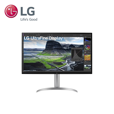LG樂金 32型 UltraFine UHD 4K IPS 高畫質編輯螢幕 (自動色彩校準感應器) 32UQ85RV-W
