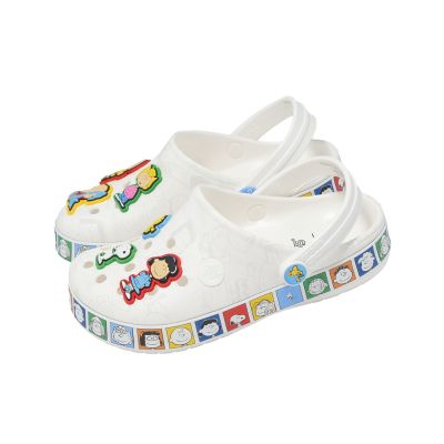 Crocs 洞洞鞋 Peanuts Crocband Clog K 中大童 卡駱班史努比 21211690H
