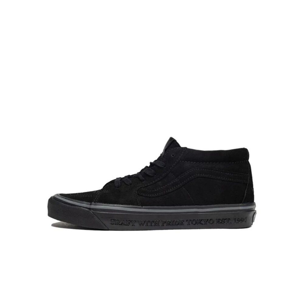Neighborhood x Vans SK8-Mid 83 DX Black 全黑中筒聯名休閒鞋男鞋