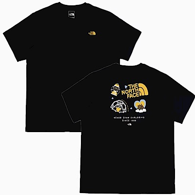 The North Face 北臉 Logo 短袖 自由探索 時尚隨行 多款多色選擇(平輸品)