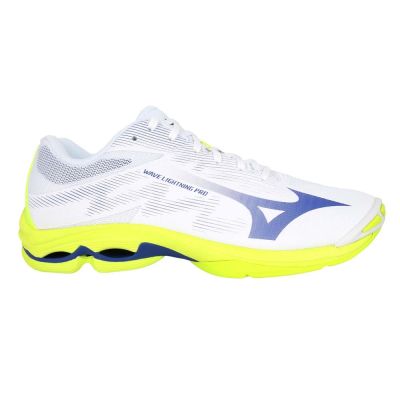 MIZUNO WAVE LIGHTNING PRO 男排球鞋-運動 美津濃 V1GA266039 白螢光黃藍