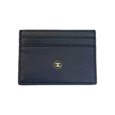 CHANEL 蔚藍系列 皮質卡包