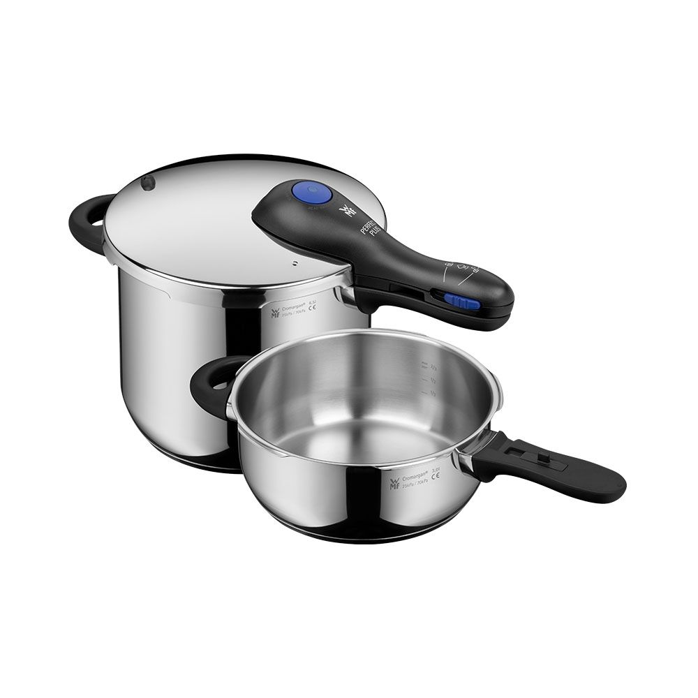 WMF Perfect Plus V3 快力鍋二件組22cm 3+6.5L | 壓力鍋/快鍋/燜燒鍋