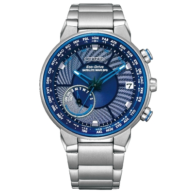 CITIZEN星辰 Gents系列 CC3030-53L GPS衛星對時光動能男士潮流腕錶 44.0mm