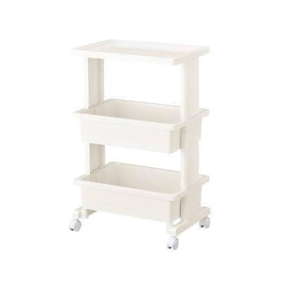 日本JEJ ASTAGE lisestyle TABLE WAGON 日製三層收納邊桌推車-DIY-多色可選