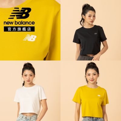【New Balance】女性_微短版短袖上衣_三款任選(WT61Q45FBK/WT61Q45FCIC/WT61Q45FAAJ)