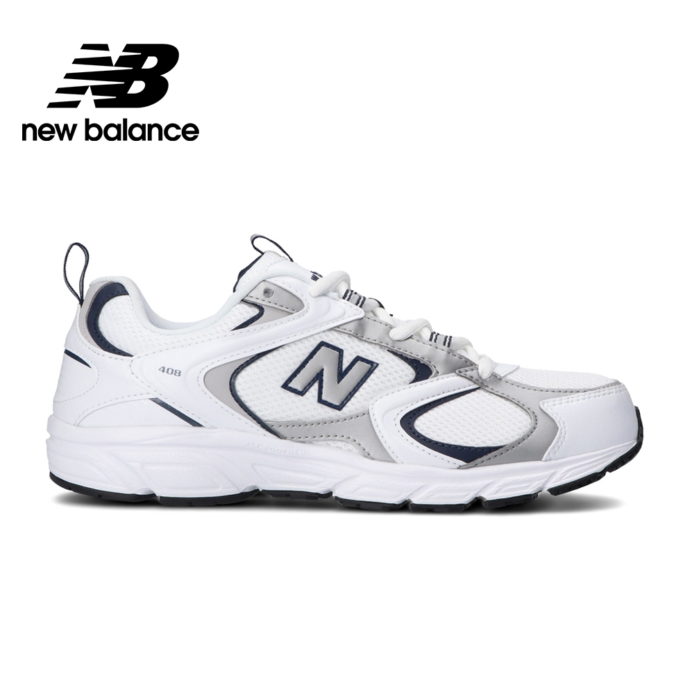【New Balance】復古運動鞋_中性_白/灰色_ML408A-D楦(Y購獨家款)