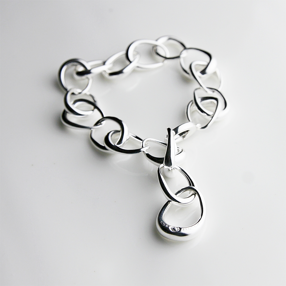 GEORG JENSEN 喬治傑生OFFSPRING 433C 純銀手鍊| 手鍊/戒指| Yahoo購物中心