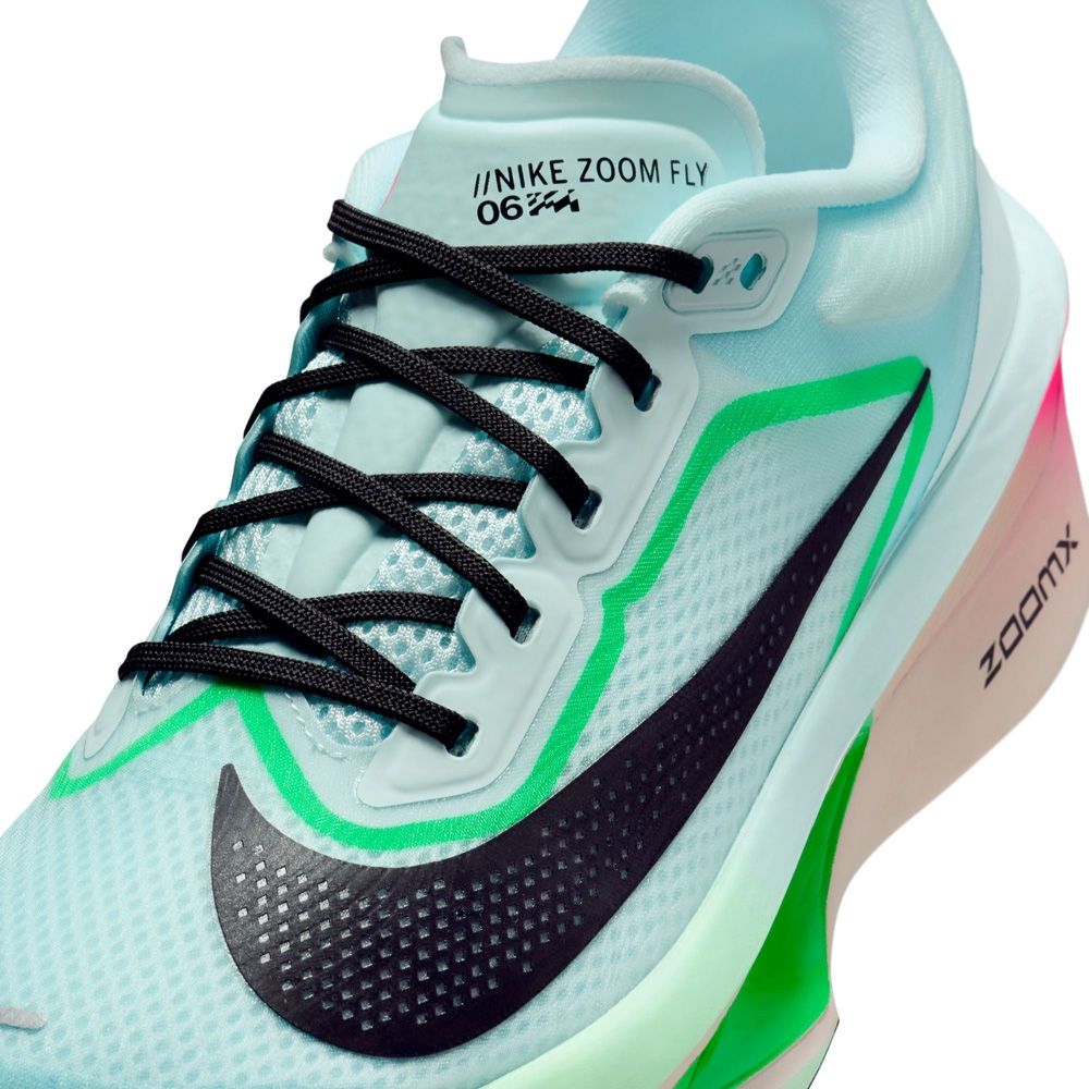 NIKE 慢跑鞋女鞋運動鞋競速鞋W ZOOM FLY 6 冰川藍FN8455-402 | 慢跑鞋