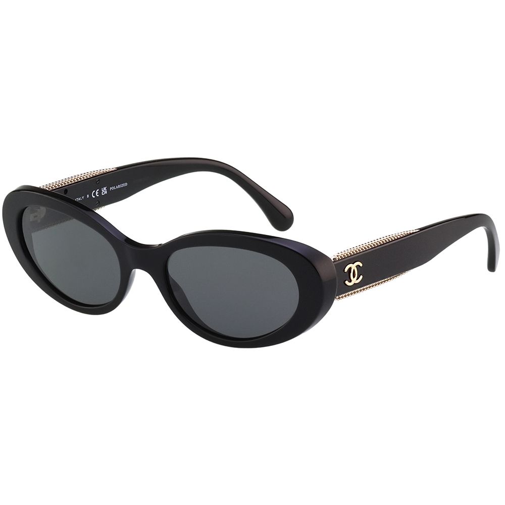 CHANEL 偏光香奈兒太陽眼鏡(黑色)CH5515 | 飾品| Yahoo購物中心
