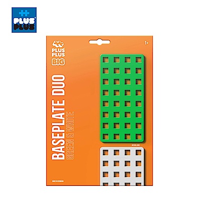 【++Plus-Plus 加加積木】大顆粒-BIG大積木創作底板2入