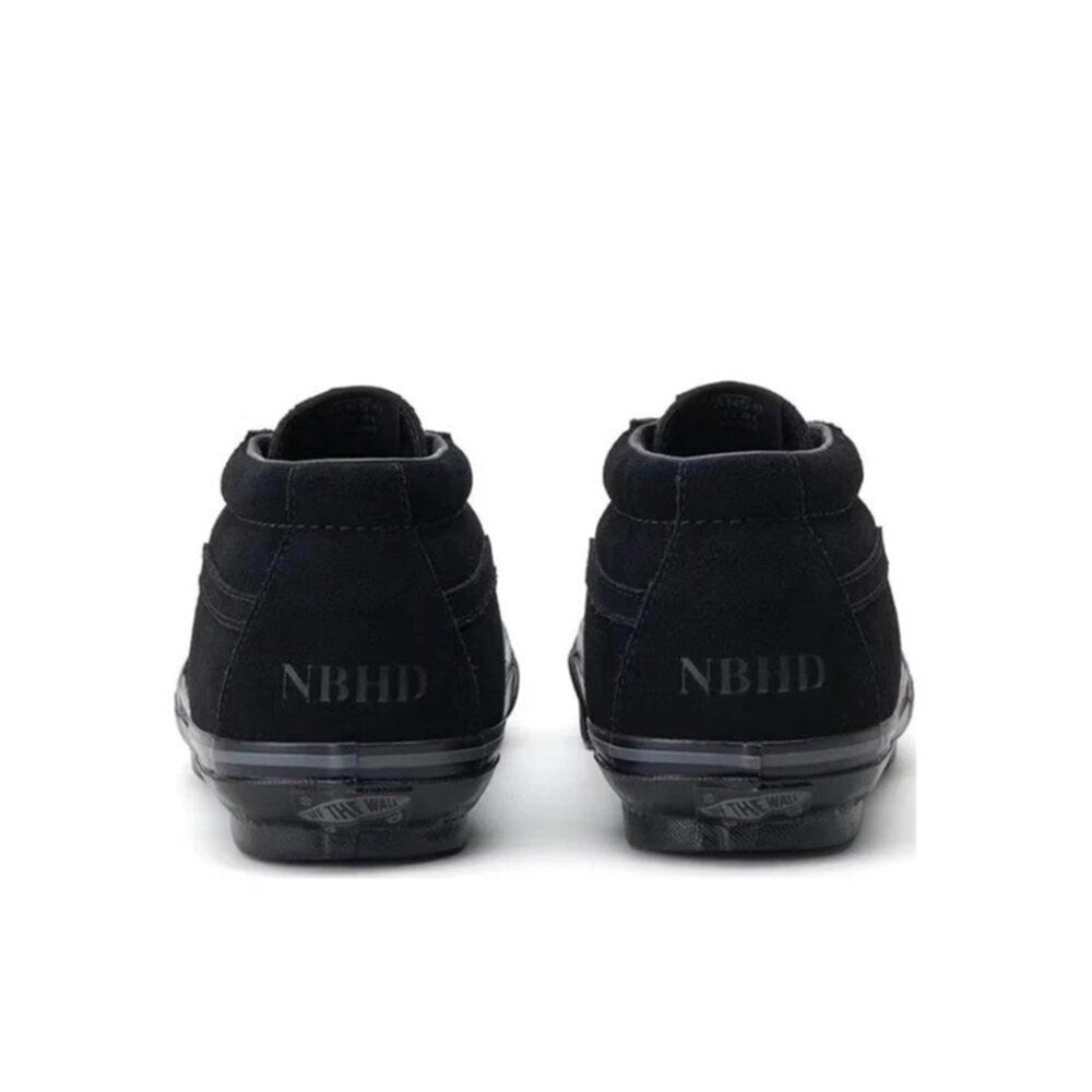 Neighborhood x Vans SK8-Mid 83 DX Black 全黑中筒聯名休閒鞋男鞋
