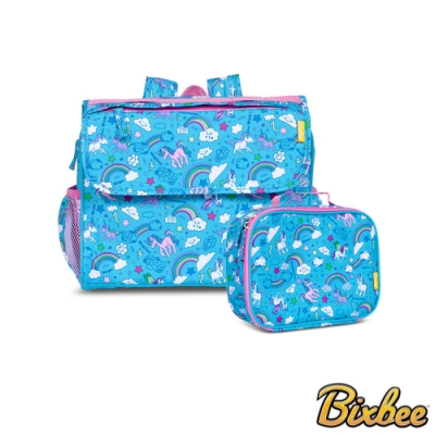 美國Bixbee - 夢想童趣系列彩虹小馬揹包手提保溫袋套組