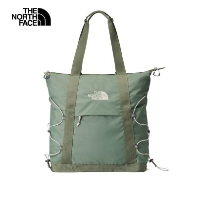 【The North Face 官方旗艦】 北面男女款綠色DWR防潑水單肩包｜52SVD5M