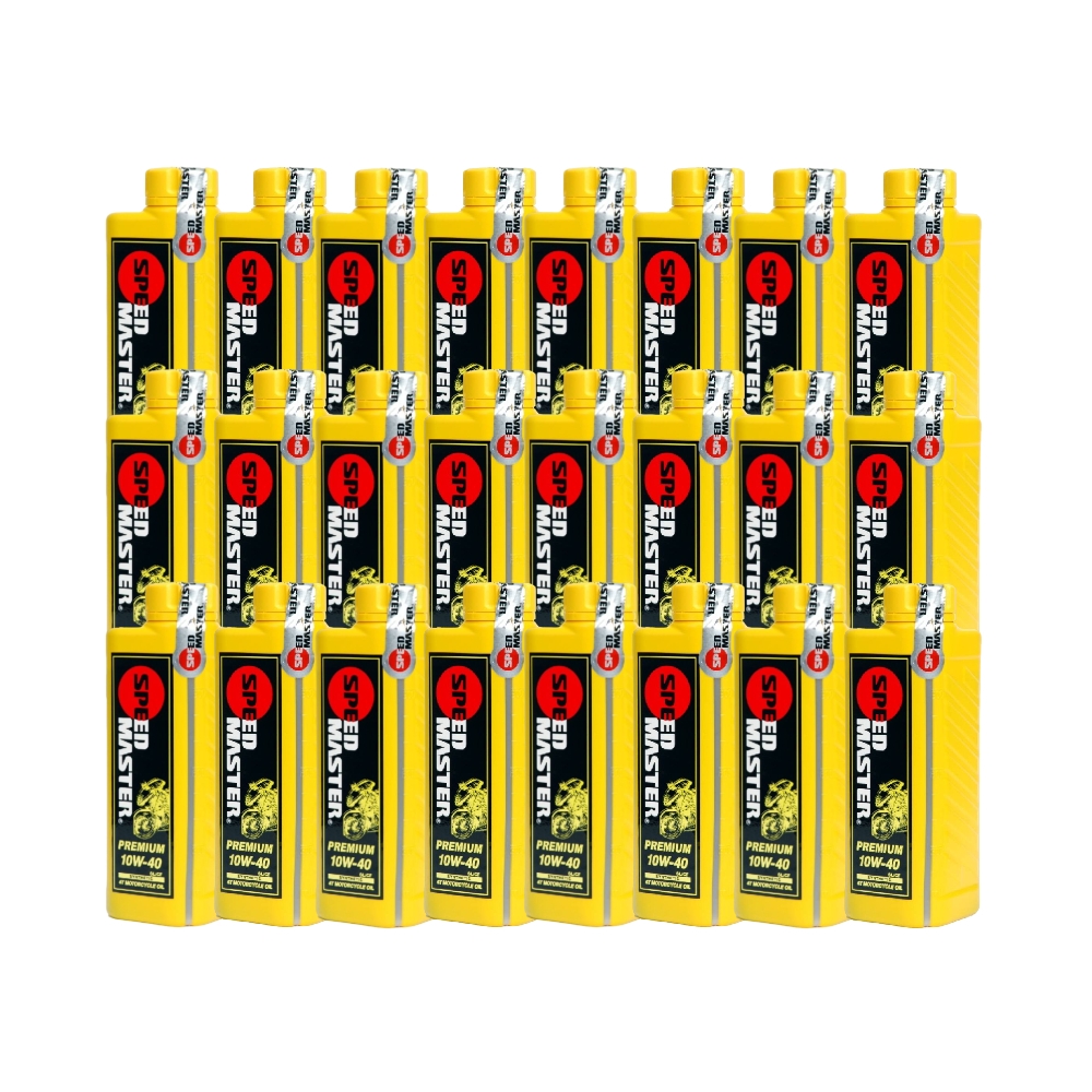 ｜SPEEDMASTER 速馬力｜機車專用10W/40合成機油1L*24入/箱