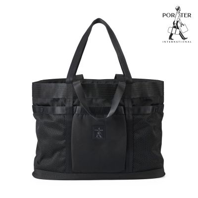 PORTER INTERNATIONAL - 無界漫遊ROAM托特包(L) - 黑色
