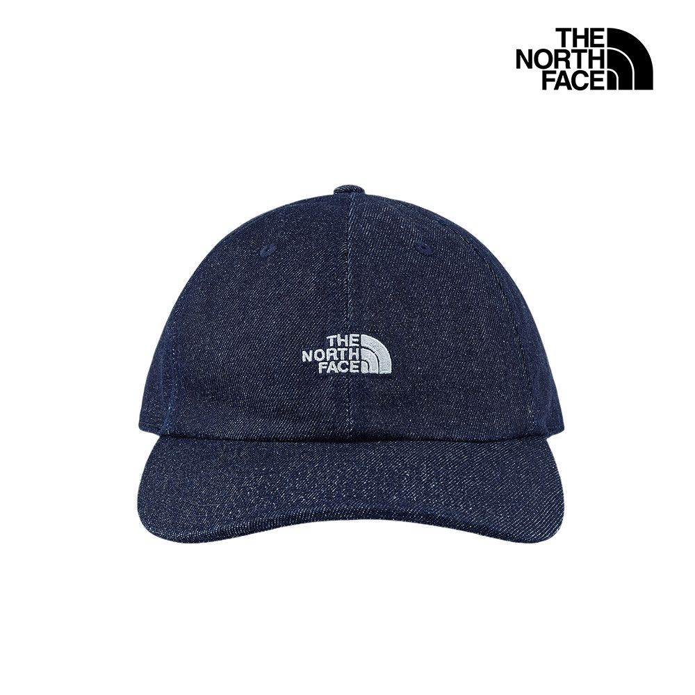 【The North Face 官方旗艦】 北面男女款藍色舒適保暖運動帽｜8CGKAL7