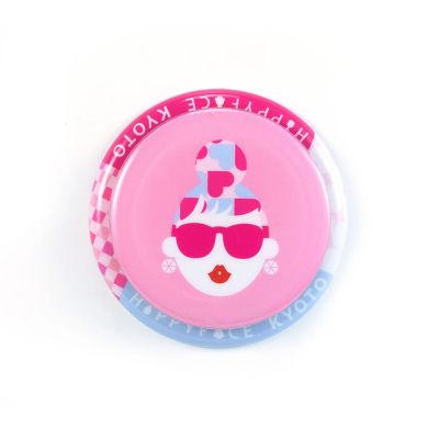 HAPPYFACE 甜心格紋EMMA手機支架 櫻花粉 (HC0109)