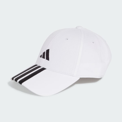 adidas 愛迪達 帽子 運動帽 棒球帽 遮陽帽 BBALL 3S CAP NL 白 JE5652