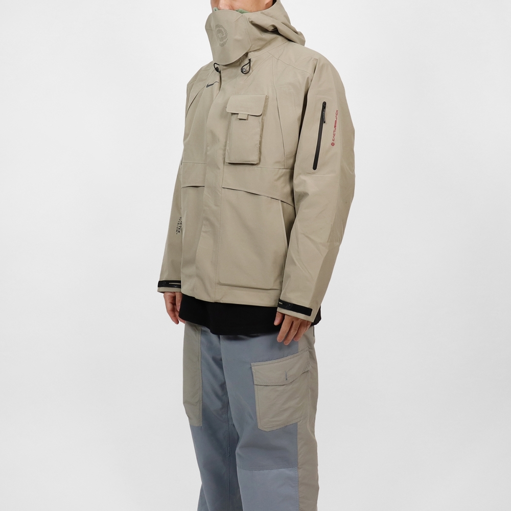Nike x Travis Scott Jacket 卡其米色GTX 防水防風長袖外套連帽 Nike x Travis Scott Jacket 卡其米色GTX 防水防風長袖外套連帽