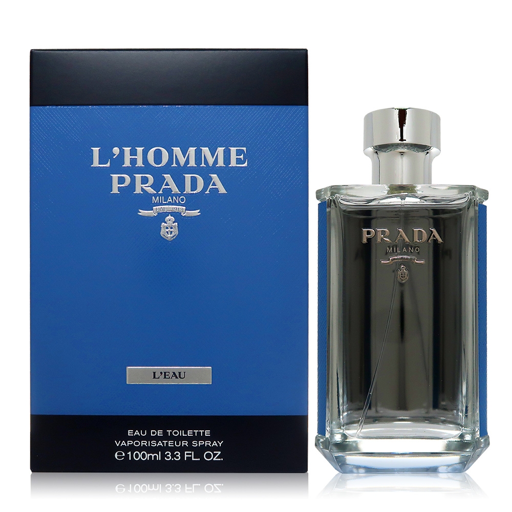 Prada L'homme L'eau 蔚藍紳士男性淡香水EDT 100ml (平行輸入