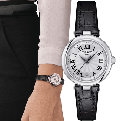 TISSOT 天梭錶官方授權 Bellissima 浪漫邂逅羅馬時尚腕錶-T1260101601300 畢業禮物首選