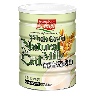 紅布朗 香醇高鈣燕麥奶(850g) -滿額888