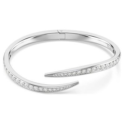 SWAROVSKI 施華洛世奇 Vienna 雋永優雅曲線鋯石手鐲 周年慶獻禮 送禮推薦-M 5749200