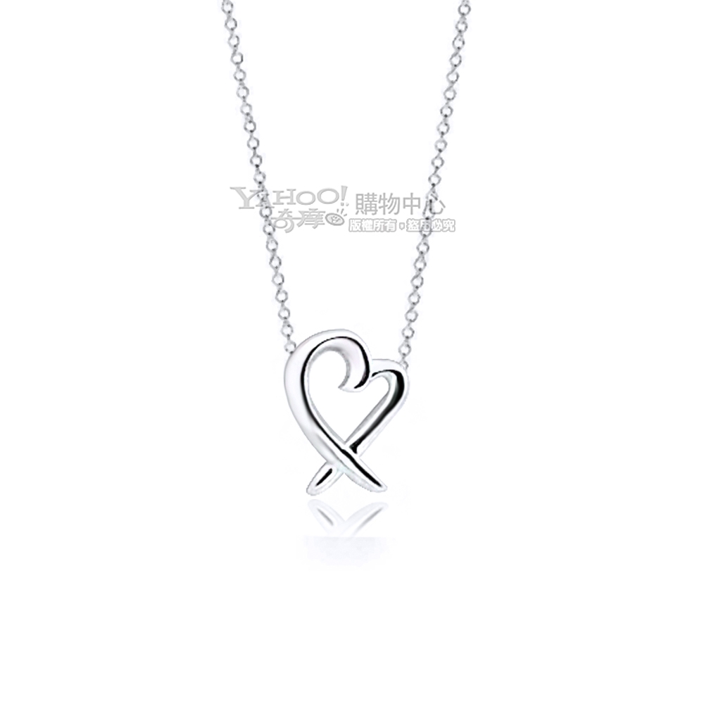 Tiffany&Co. 蒂芙尼 Loving Heart 愛心 925純銀項鍊(迷你)